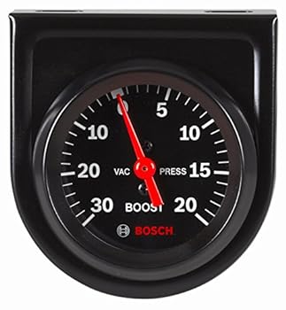 【中古】【輸入品・未使用】Bosch SP0F000050 Style Line 2" Mechanical Vacuum/Boost Gauge (Black Dial Face, Black Bezel)｜スカイマーケットプラス
