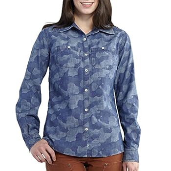 【中古】【輸入品・未使用】CarharttレディースMilamシャツPrinted US サイズ: XS カラー: ブルー