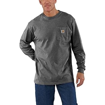 【中古】【輸入品・未使用】Carhartt (カーハート) メンズ ワークウェア ジャージ ポケット付き 長袖シャツ K126 (レギュラーサイズ ビッグ/トールサイズ) US サイズ: XX-La