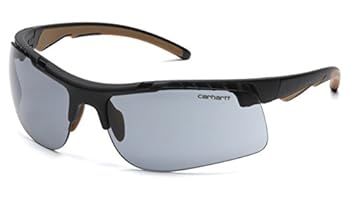 【中古】【輸入品・未使用】Carhartt Rockwood Safety Glasses, Gray Anti-Fog, Retail Packaging