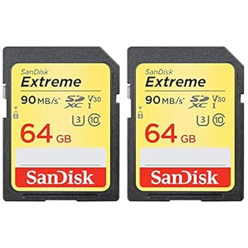 【中古】【輸入品・未使用】SanDisk 2 Pack of 64GB Extreme SDXC Memory UHS-I Card (SDSDXVE-064G-ANCIN)