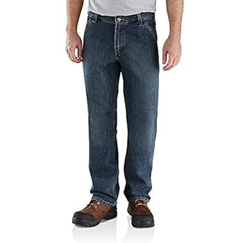 【中古】【輸入品・未使用】Carhartt メンズ リラックスフィット ホルスター ダンガリー US サイズ: 44W x 30L カラー: ブルー｜スカイマーケットプラス