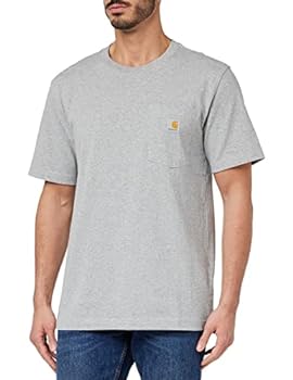 【中古】【輸入品・未使用】Carhartt メンズ リラックスフィット Tシャツ US サイズ: Large カラー: グレー|スカイマーケットプラス