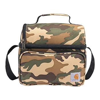 【中古】【輸入品・未使用】Carhartt Deluxe Dual Compartment Insulated Lunch Cooler Bag, Camo|スカイマーケットプラス