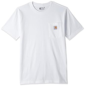 【中古】【輸入品・未使用】Carhartt Men's K87 Workwear T-Shirt - 4X-Large Tall - White｜スカイマーケットプラス 9,424円