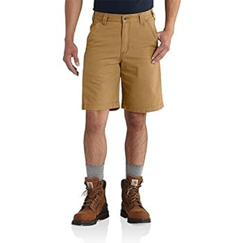 【中古】【輸入品・未使用】Carhartt メンズ 10インチ Rugged Flex Rigbyショーツ US サイズ: 52 カラー: ブラウン