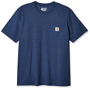 【中古】【輸入品・未使用】Carhartt メンズ リラックスフィット Tシャツ US サイズ: Large Tall カラー: ブルー|スカイマーケットプラス