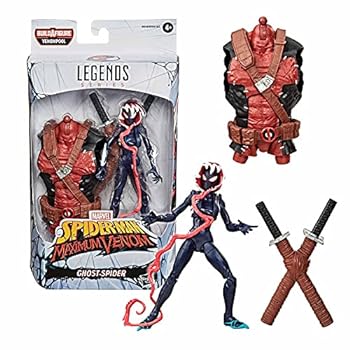 【中古】【輸入品・未使用】MARVEL マーベル レジェンドシリーズ ヴェノム 6インチアクションフィギュア ゴースト・スパイダー E9340 正規品