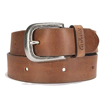 【中古】【輸入品・未使用】Carhartt Continuous Belt, Tan with Nickel Roller Finish, M