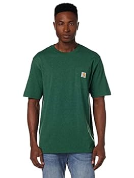 【中古】【輸入品・未使用】Carhartt Men's K87 Workwear Pocket Short Sleeve T-Shirt (Regular and Big & Tall Sizes), North Woods Heather, Medium 8,208円