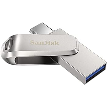 【中古】【輸入品・未使用】SanDisk Ultra Dual Drive Luxe USB Type-C - 128GB
