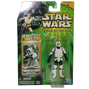 【中古】【輸入品・未使用】Hasbro スター・ウォーズ パワー・オブ・ザ・ジェダイ ベーシック フィギュア スカウト・トルーパー(CLEAN) US版/STAR WARS POTJ SCOUT TROOPER