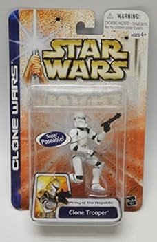 【中古】【輸入品・未使用】Star Wars, Clone Wars, Army of the Republic Action Figure, Super Articulated Clone Trooper