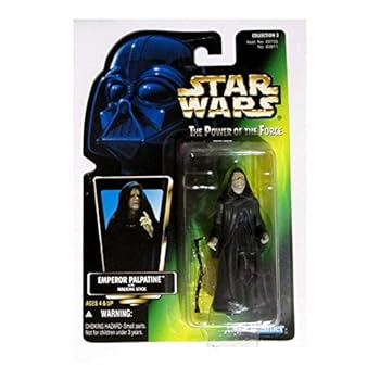 【中古】【輸入品・未使用】Star Wars Action Figure Power of the Force - Emperor Palpatine with walking stick