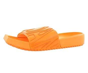 【中古】【輸入品・未使用】Jordan NOLA CZ8027-800 レディース スライドシューズ, Bright Citrus/Bright Citrus, 10