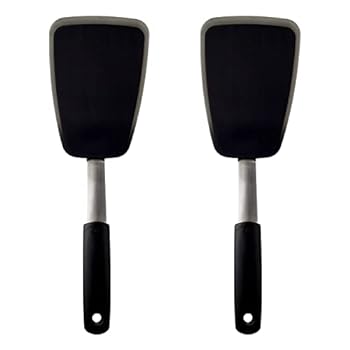 【中古】【輸入品・未使用】OXO グッドグリップ 大型シリコンフレキシブルフライ返し (2個セット)