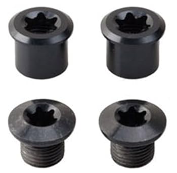 【中古】【インポート品・未当て嵌める】Shimano FC-M785 XT Chainring Bolt and Nut Set (M8x7-粍) by Shimano その他-自転車・サイクリング