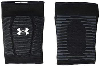 【中古】【インポート品・未当て嵌める】Under Armour ユースアーマー 膝パッド 2.0 黒いこと (001)/白いこと 無償性大きさ