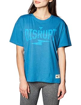 【中古】【輸入品・未使用】Under Armour Women's T-Shirt Cotton/Polyester Blend 1356986 Blue (Small)画像