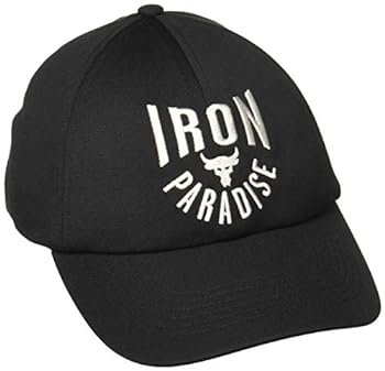 【中古】【輸入品・未使用】Under Armour Womens Project Rock Adjustable Cap Black/White