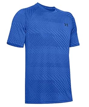 【中古】【輸入品・未使用】Under Armour メンズ UA Tech HeatGear 半袖Tシャツ S ブルー