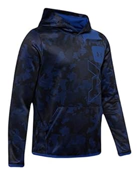 【中古】【輸入品・未使用】Under Armour Boys Fleece Embossed Hoodie (Royal / Royal / Royal - 400, Youth X-Small)|スカイマーケットプラス