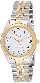 【中古】【インポート品・未当て嵌める】Casio メッシュ・ミー・アップ Standard 石英：蓄電池 ご覧なさる 外国で積みだし MTP-1129G-7B