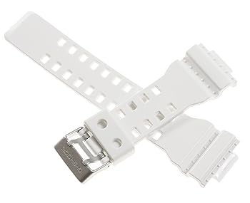 【中古】【輸入品・未使用】Casio 10347710 Genuine Factory Replacement White Rubber Watch Band fits G-8900A-7 GA-100A-7A GR-8900A-7 GW-8900A-7|スカイマーケットプラス