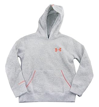 【中古】【輸入品・未使用】Under Armour ボーイズ ストームロゴ プルオーバーパーカー グレー L