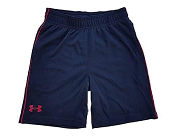 【中古】【輸入品・未使用】Under Armour Little Boys' Zinger Shorts (4, Black/Red)｜スカイマーケットプラス