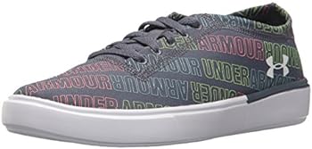【中古】【インポート品・未当て嵌める】Under Armour キッズ 小学生 Kickit2 言葉目じるし スニーカー US 大きさ: 25.0 糎 色つや: 薄墨色