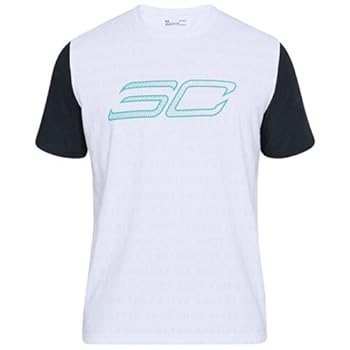 【中古】【輸入品・未使用】[アンダーアーマー] SC30 レップインジャージー(バスケットボール/Tシャツ) 1305759 メンズ WHT/ANC/TEP 日本 XXL-(日本サイズ2L相当)｜スカイマーケットプラス