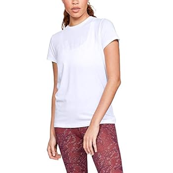 【中古】【輸入品・未使用】Under Armour Women's Graphic Q4 Classic Crew, White (100)/White, X-Small
