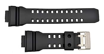 【中古】【輸入品・未使用】Casio Watch Band GD-350 Black Resin Strap for G-shock Vibrator Watch.｜スカイマーケットプラス