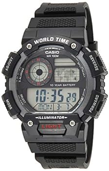 【中古】【輸入品・未使用】Montre Casio noire digitale AE-1400WH-1AVEF