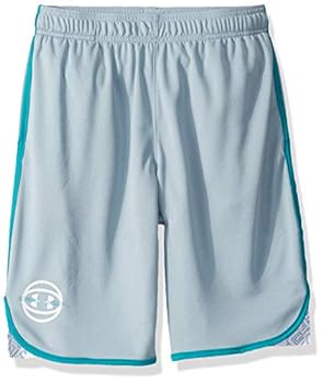【中古】【輸入品・未使用】Under Armour Baseline Short, Harbor Blue (465)/White, Youth X-Small