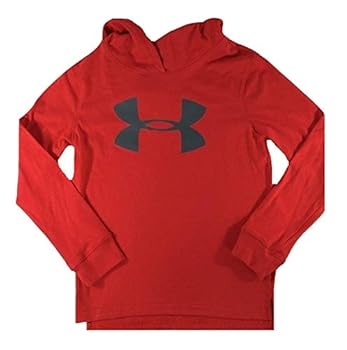 【中古】【輸入品・未使用】Under Armour ボーイズ Ua ビッグロゴパーカー US サイズ: 5 カラー: レッド|スカイマーケットプラス
