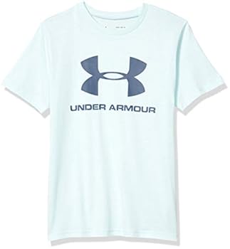 【中古】【輸入品・未使用】Under Armour ボーイズ スポーツスタイル ロゴ 半袖Tシャツ X-Small ブルー