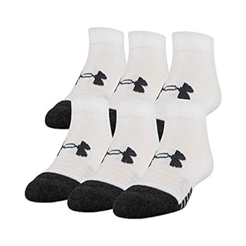 【中古】【輸入品・未使用】Under Armour Youth Performance Tech Lo Cut Socks (6 Pairs), Shoe Size: Youth 13.5K-4Y|スカイマーケットプラス