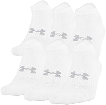 【中古】【輸入品・未使用】Under Armour 大人用 コットン ノーショウソックス 6足組|スカイマーケットプラス
