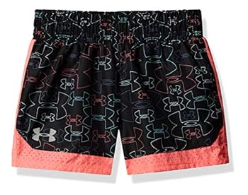 【中古】【インポート品・未当て嵌める】Under Armour Girls\u0027 Ua Multi Logos Sprint Short