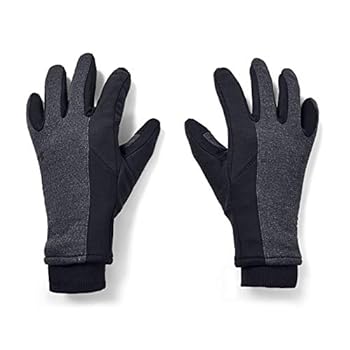 【中古】【輸入品・未使用】Under Armour Women's Storm Gloves , Black (001)/Black , Large