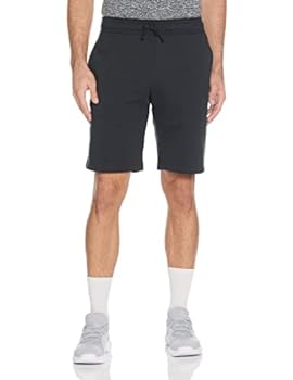 【中古】【輸入品・未使用】Under Armour Men's Rival Fleece Shorts , Black (001)/Onyx White , Small