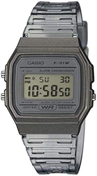 【中古】【輸入品・未使用】Casio レディース クォーツウォッチ 樹脂ストラップ付き グレー 20 (モデル:F-91WS-8EF)