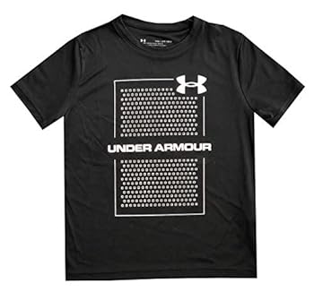 【中古】【輸入品・未使用】Under Armour Boys UA Tech Velocity Graphic Short Sleeve T-Shirt (YMD, Black)