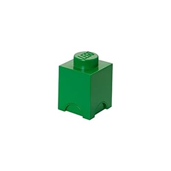 【中古】【インポート品・未当て嵌める】[レゴ]LEGO Storage Brick 1, Dark Green 40010634 [並行輸入品]