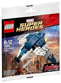 【中古】【インポート品・未当て嵌める】LEGO Super Heroes: ザ? Avengers Quinjet 仕掛ける 30304 (袋端っこ)