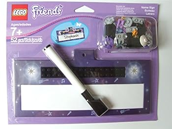 【中古】【インポート品・未当て嵌める】LEGO Friends Name Sign