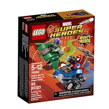 【中古】【輸入品・未使用】LEGO スーパーヒーローズ マイティマイクロ：スパイダーマンVSグリーンゴブリン 76064画像