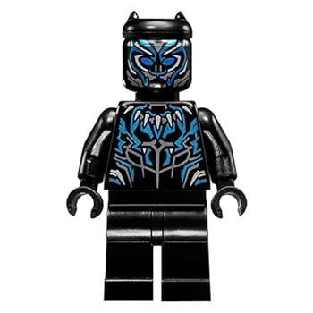 【中古】【輸入品・未使用】LEGO Marvel Super Heroesブラックパンサーミニフィギュア???ブラックパンサーVibranium Suit ( 76099?)
